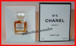 CHANEL : N° 5 Parfum 1.5 Ml. "épaules Tombantes". Parfait état - Miniaturen Damendüfte (mit Verpackung)