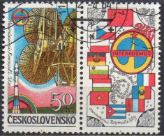 TCHECOSLOVAQUIE - Lancement D'un Satellite "Soyouz" - Used Stamps
