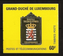 Luxembourg 1991 N° Carnet 1232 / 3 ** Armoiries, Téléphone, Boîte Aux Lettres, Invention, Science, Communication, Voix - Neufs