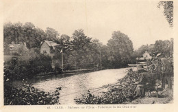 Caen * Pêche à La Ligne , Pêcheurs Sur L'orne - Caen