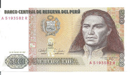 PEROU 500 INTIS 1987 UNC P 134 B - Perù