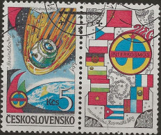 TCHECOSLOVAQUIE - Rentrée Dans L'atmosphère D'une Cabine - Used Stamps