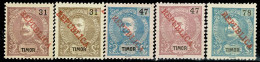 Timor, 1913, # 156/160, MNG - Timor