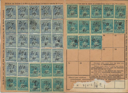 192 FISCAUX   SOCIO-POSTAUX D'ALSACE LORAINNE N°169 5F20 21 EX - Autres & Non Classés