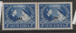 South Africa  1948   SG 125   Silver Wedding  Mounted Mint - Used Stamps