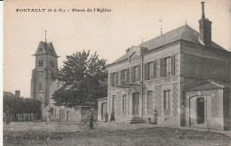 Pontault Combault (77 - Seine Et Marne )   La Place De L'Eglise - Pontault Combault