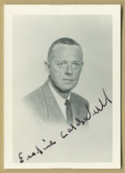 Erskine Caldwell (1903-1987) - American Writer - Rare Signed Photo - 1970 - Ecrivains