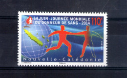 Nouvelle Caledonie. Journée Mondiale Des Donneurs De Sang. 2014 - Unused Stamps