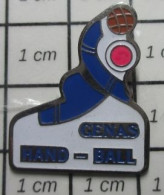 1517 Pin's Pins / Beau Et Rare / SPORTS / CLUB HANDBALL GENAS - Balonmano