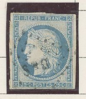 SENEGAL - N°23 COLONIES GENERALES 25cBLEU Obl -SNG NOIRE-LOSANGE - Used Stamps