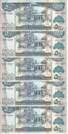 SOMALILAND 500 SHILLINGS 2011 UNC P 6 ( 5 Billets ) - Somalia