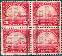 STATI UNITI. UNITES STATES, PAESAGGI, LANDSCAPE, 1923, FRANCOBOLLI USATI Sn:US 567, Yt:US 242(A) - Used Stamps