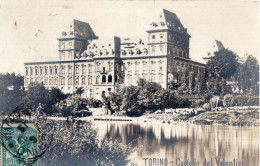 TORINO - CASTELLO DEL VALENTINO - CARTOLINA FP SPEDITA NEL 1905 - Castello Del Valentino