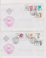 1991 Medicinal Plants  6v.- 2 FDC   Bulgarie / Bulgaria - FDC