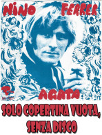 NINO FERRER : Copertina Vuota < Agata / > EX+ - Autres - Musique Italienne