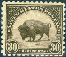 STATI UNITI D’AMERICA, UNITES STATES, FAUNA, BISONTE, 1931, FRANCOBOLLI (MLH*) Mi:US 281F, Scott:US 700, Yt:US 244(B) - Unused Stamps