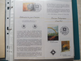 Souvenir Belgique Belgie 2482 Revolution Gestempelt Oblitéré Premier Jour Eerste Dag Carnieres Perfect 1992 - Post Office Leaflets
