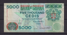 GHANA - 2000 5000 Cedis Circulated Banknote - Ghana