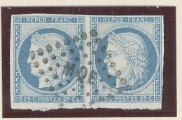 MARTINIQUE  -N°23- COLONIES GÉNÉRALES  ( Paire) - - Used Stamps