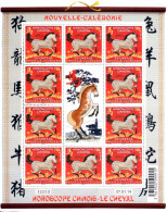 Nouvelle Caledonie. Horoscope Chinois. Cheval. 2014 - Neufs