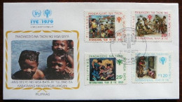 International Year Of The Child    Philippines  -  Filipijnen      FDC    Mi  1315-18   Yv.  1146-49     1979 - Filipinas