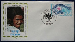 International Year Of The Child    Polynesie FR   FDC    Mi 284    1979 - Autres & Non Classés