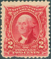 STATI UNITI D’AMERICA, UNITES STATES, GEORGE WASHINGTON, 1903, FRANCOBOLLI (MLH*) Scott:US 301, Yt:US 145 - Unused Stamps