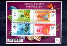 Nouvelle Caledonie. Nouveaux Billets En Francs CFP. 2014 - Unused Stamps