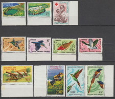 COMORES - 1967 - ANNEE COMPLETE Avec POSTE AERIENNE - YVERT N°39/45 + A18/21 ** MNH  - COTE = 95 EUR. - Nuevos