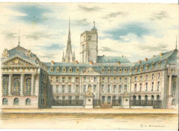 CPSM -  Illustrée Signée Barre-Dayez (Barday) - Dijon Le Palais Des Ducs De Bourgogne - Barday