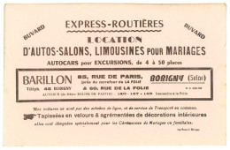 Buvard Express-Routières, Location D'autos-salons, Limousines Pour Mariages ..., Barillon à Bobigny - Automobile