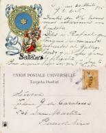 ARGENTINA 1905 POSTCARD SENT TO  BUENOS AIRES - Covers & Documents