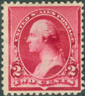 STATI UNITI D’AMERICA, UNITES STATES, GEORGE WASHINGTON, 1895, FRANCOBOLLI (MLH*) Scott:US 267 - Nuevos