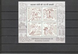 INDIA 2020 150th Birthday Gandhi  Miniature Sheet MNH *** - Ungebraucht