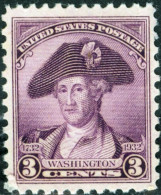 STATI UNITI D’AMERICA, UNITES STATES, GEORGE WASHINGTON, 1932, FRANCOBOLLI (MNH**) Scott:US 708, Yt:US 303 - Nuevos