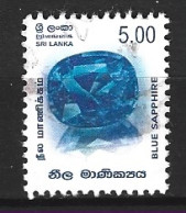 SRI LANKA. N°1442 Oblitéré De 2004. Saphir. - Minerals