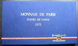 Francia - Serie Zecca 1975 - KM# SS12 - BU, Proofs & Presentation Cases