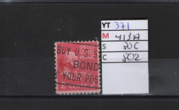 PRIX FIXE Obl 371 YT413A MIC 806 SCOT 802 GIB  A J. Adams 1938 Etats Unis 58A/02 - Used Stamps