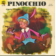 PINOCCHIO Avec LA CHANSON DU FILM >> VINYLE & POCHETTE BON USAGE REF-LEX-71-71A - Enfants