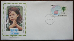 International Year Of The Child    Norfolk       FDC    Mi  233    Yv   229     1979 - Ile Norfolk