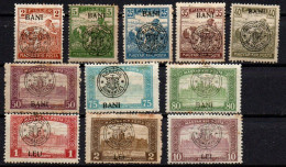 1919 - Romania - Transilvania 14 + 16 + 20/27 + 30 Beneficenza   ------ - Transylvanie