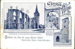 41492237 Weida Riesa Wiedenkirche Ruine St. Petri Pfarrkirche Weida Riesa - Riesa