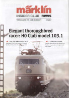 Catalogue MÄRKLIN 2017 .1 Insider Club News - Englische Ausgabe - Engels