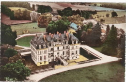 MONTS SUR GUESNES   Vue Aérienne Du Château De Purnon - Monts Sur Guesnes