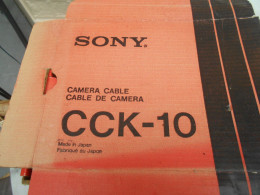 Ancien Cable De Camera Sony CCK 10 - Andere Toestellen