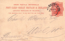 GREAT BRITAIN - POSTCARD ONE PENNY 1894 LONDON - WERL/DE / 5101 - Storia Postale
