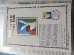 Feuillet Special Souvenir 1985 Numero 2192 La Jeunesse Jeugd - Gedenkdokumente