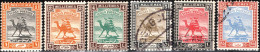 SUDAN BRITANNICO, SUDAN, 1927-1940, FRANCOBOLLI USATI E NUOVI (MLH*) Scott:SD 36,37,39-42 - Soudan (...-1951)