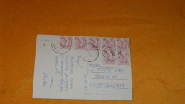 CARTE POSTALE DE 1987../ CACHETS LASTOVO  POUR LJUBLJANA + TIMBRES X7...LASTOVO 2 VUES... - Briefe U. Dokumente