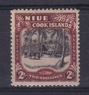 Niue: 1938   Pictorial (insc. Niue Cook Islands)  SG76    2/-    MH - Niue